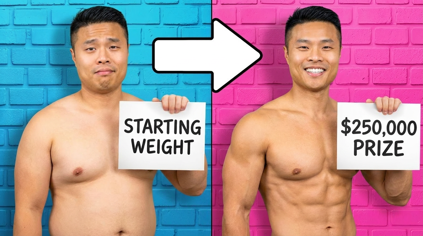 AI-generated YouTube thumbnail featuring the creator in the style of a top-performing competitor video